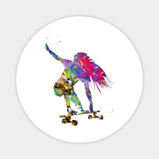 Skateboarder Magnet